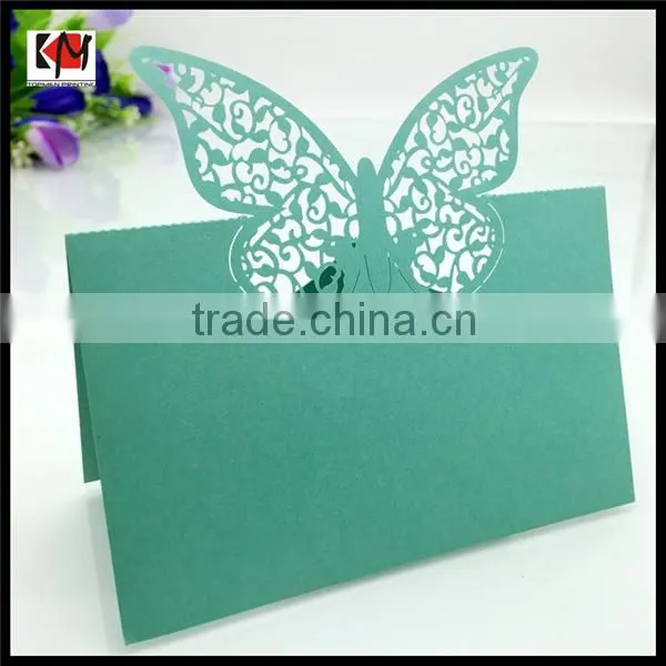 Laser Cut Wedding Invitation Card Butterfly Wedding Invitation Cards photo-2