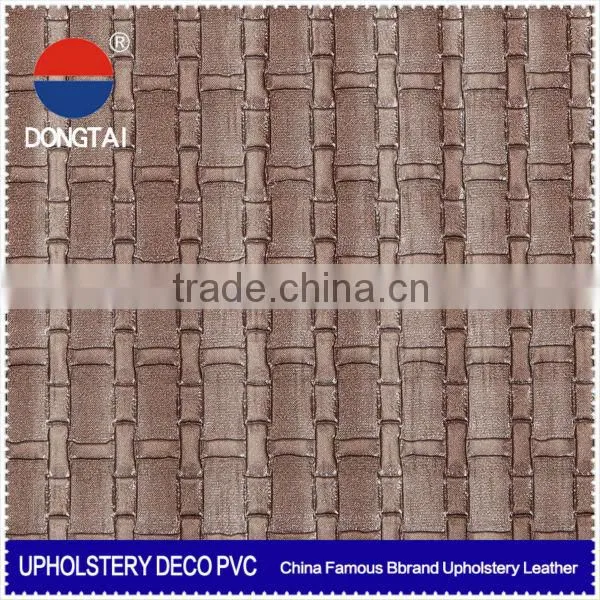 (Wenzhou Imitation Leather)interior Wall Stone Decoration PU/PVC Artficial Leather Woven or Nonwoven Fabric photo-3