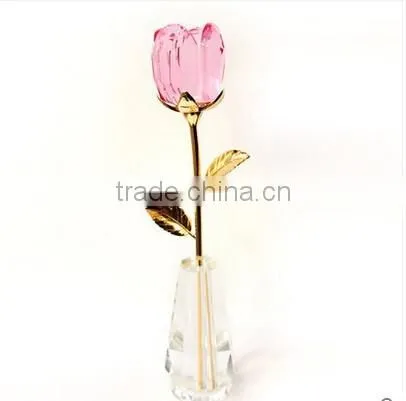 2016 Graceful Crystal Rose Flower for Valentine's Day photo-4
