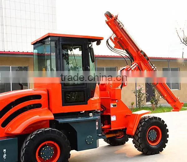 Loader Earth Auger/ramming Hydraulic Drive Piling Machine photo-4