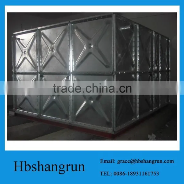 Large Volume SMC FRP Reinforced Plastic Water Tank Price photo-2