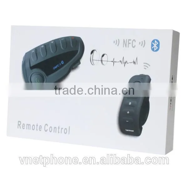 Vnetphone Motorcycle Bluetooth Walkie Talkie Bluetooth Adapter for Helmet photo-3