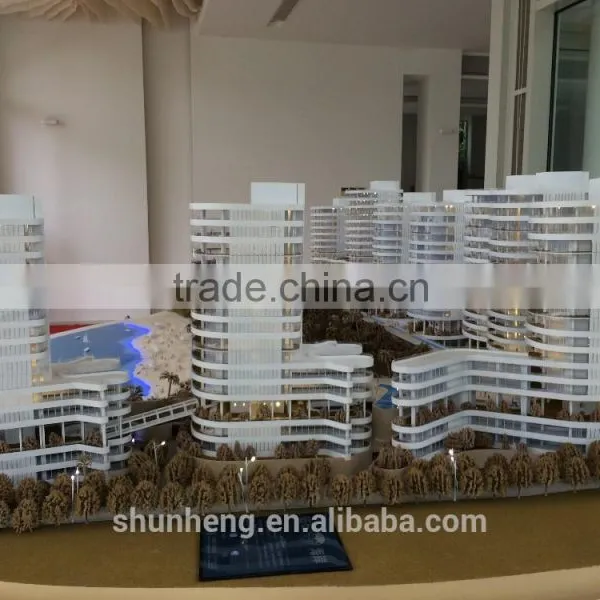 1/80 Scale Sanya Resort Building Model With Perfect Landscape Layout photo-2