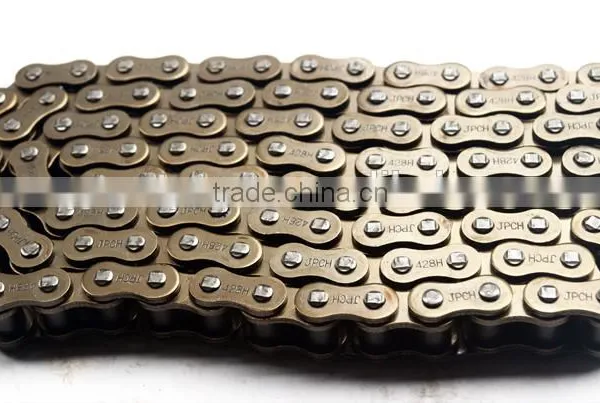 428H Yellow Motorcycle Chain photo-4