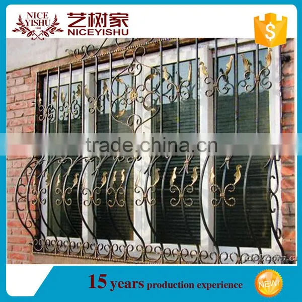 Wrought Iron Designs Windows,modern Iron Window Grill Design,steel Window Grill Design photo-4