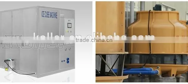 3 Tons Cube Ice Making Machine With Packing System photo-3