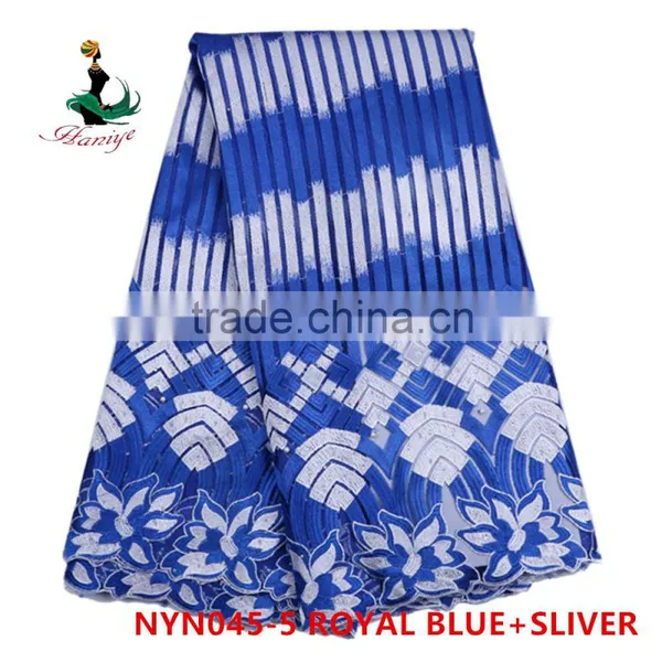 2016 Haniye African Tulle Lace Fabric African Tulle, Lace Fabric Price/NYN45 photo-3