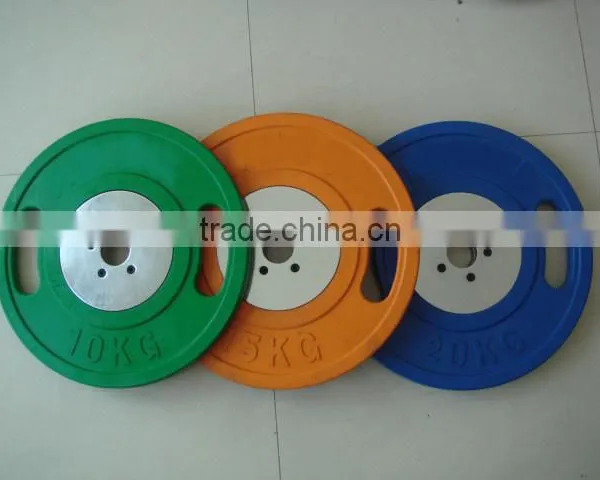 Color Olympic Bumper Weight Plate