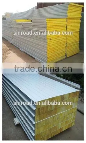 Thermal Insulation Material Mineral Wool Insulation With Metal Coating for Wall and Roof photo-3