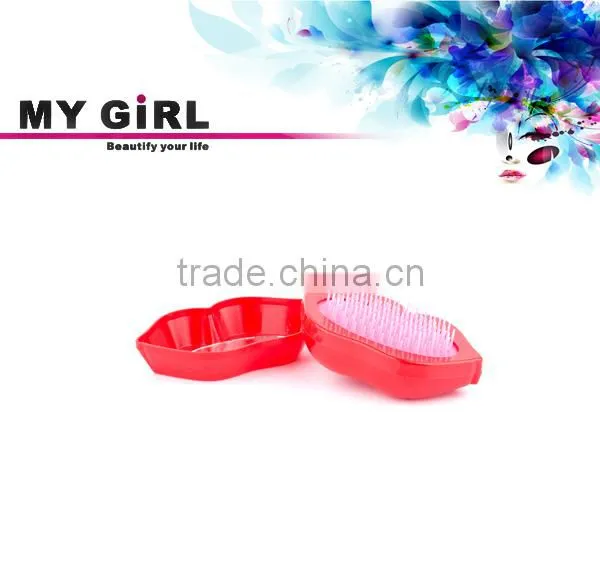 High Strength Factory Supply Lip Shape Hair Brush photo-4