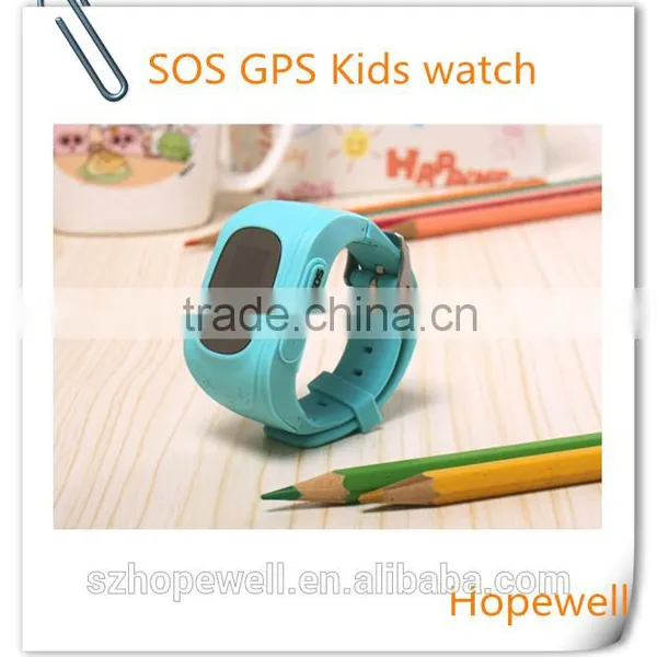 2015 Hot Selling Bluetooth GSM+GPS Fact Track Watches Kids Smart Watch Kids photo-2
