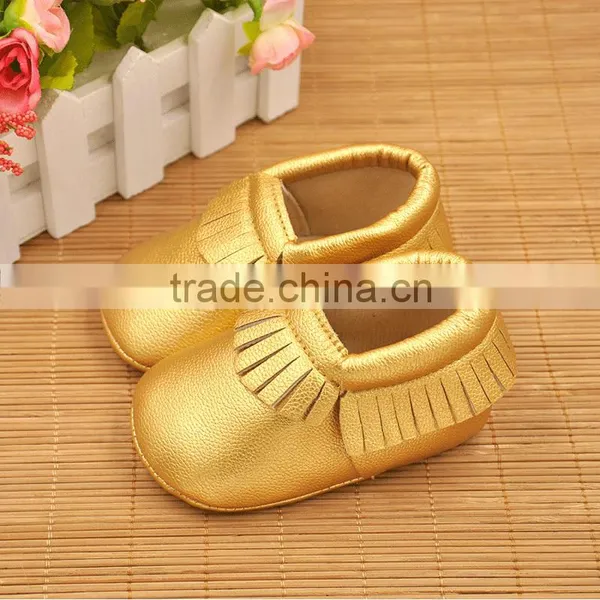 Baby Shoes Newborn Baby Shoes pu Leather Fringe Baby Prewalker Shoe