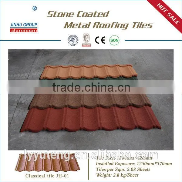 Cheap Price From Factory /Shingle /classical Roofing Materials/ Stone Coated Metal Roof Tile photo-3