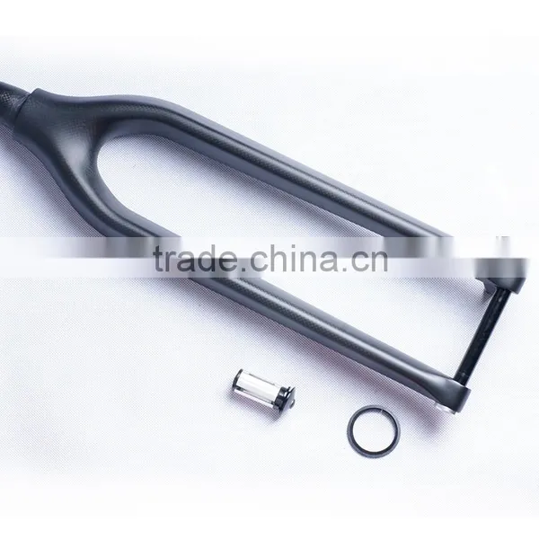 Full T800 Carbon Fiber 29er MTB Fork Matte/glossy Finish,100*15mm 3K or UD Black Carbon Mountain Bike Fork photo-5