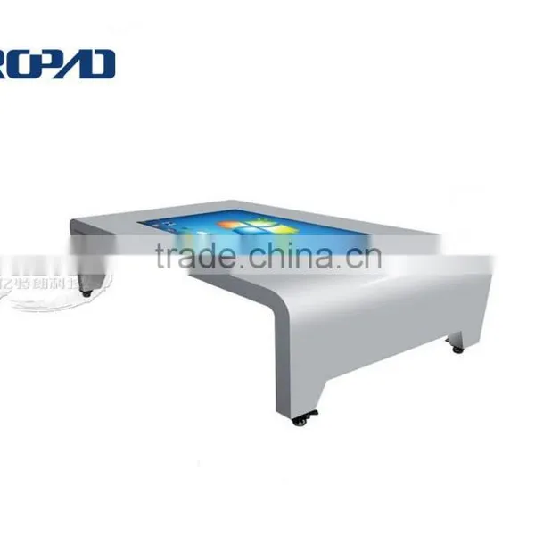 2015 42 inch all in one touch table kiosk multimedia touchscreen information kiosk for fashion multi touch screen coffee table