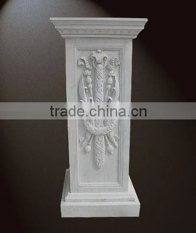 square marble decoration column post