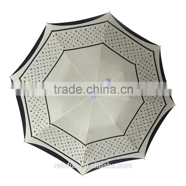 23inch Long Handle Windproof Double Layers Umbrella photo-2