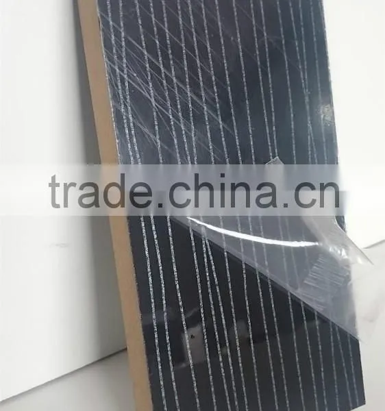 UV Coated Wood Panel --uv Lacquer +Wood Grain Melamine Paper + Mdf +wood Grain Melamine Paper photo-2