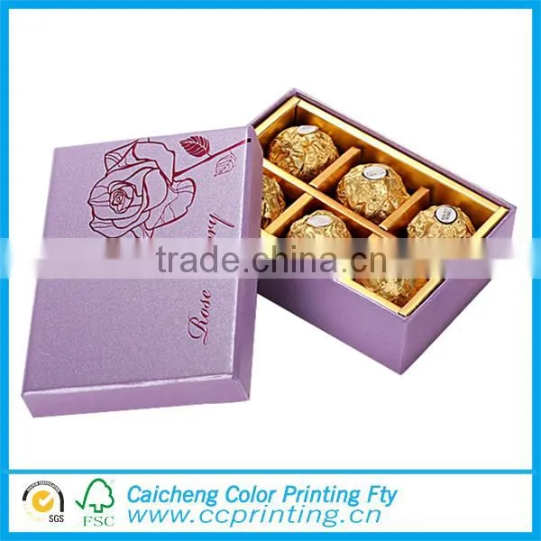 Cardboard Chocolate Paper Box Gift Packaging Box photo-4