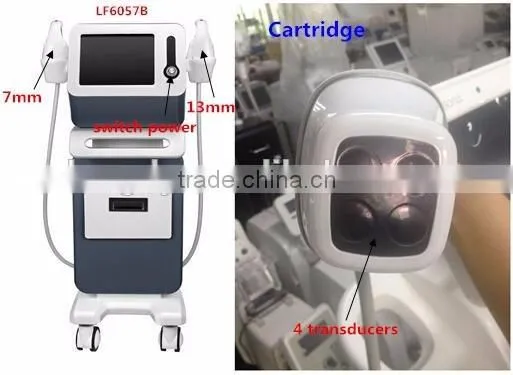 High Frequency  Focused Ultrasound HIFU Body Immediate Slimming Fat Burn Skin Tightening Weight Loss 2016 Professional Beauty Salon /spa Use Machine 7MHZ photo-3