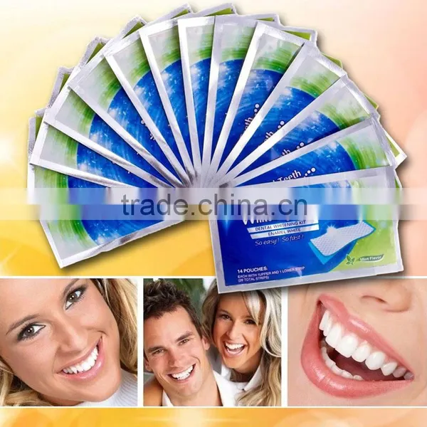 Dental Teeth Whitening Strips Peroxide or Non Peroxide Teeth Whitening Strips ODM/OEM photo-3