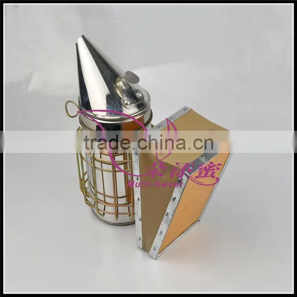 Moldbaby Dermis/leatheroid Stainless Bee Smoker Beekeeping photo-6