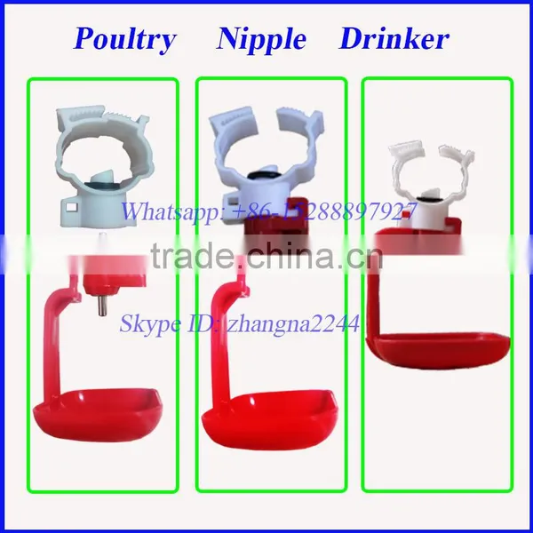 Poultry Nipple Drinker Plastic Nipple Drinker With Stainless Steel Ball photo-5