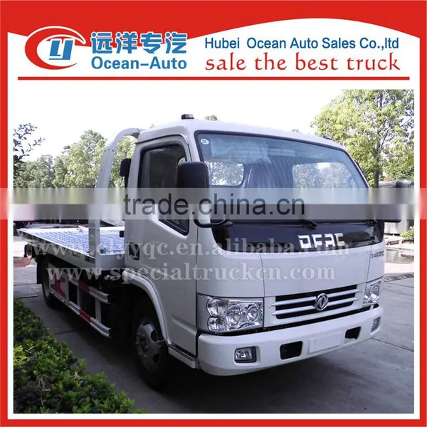 Dongfeng Dlk One Tow Two Flatbed Tow Trucks photo-2