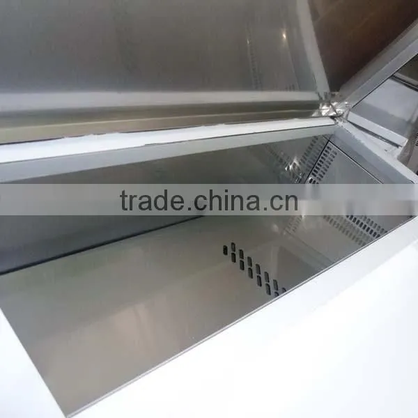 304 Stainless Steel Commercial Restaurant Sandwich Refrigerator/Sandwich Prep Table/Refrigerated Sandwich Bench photo-2