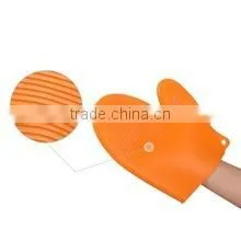 Non Slip Heat Resistant Grill Bake Silicone BBQ Gloves Kitchen Oven Mitts photo-2