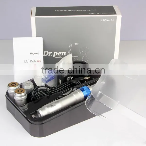 2017 Newest Rechargeable Microneedle Nano Dr.pen With Replaceable Needle Cartridge Ultima A6 Electric Dermapen photo-6