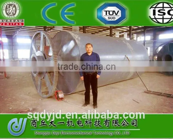 High Output Best Quality Shangqiu DaYi Continuous Waste Tyre/plastic Hot Selling Pyrolysis Plant With ISO & CE
