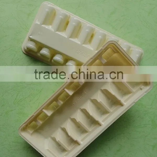 Plastic Medical Oral Liquid Packing Tray With 8 Dividers