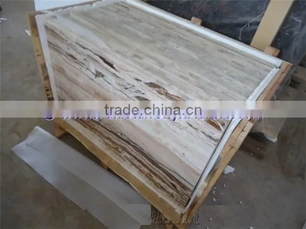 Composite Stone Modern Small TRAVERTINE ONYX TABLE TOPS COLLECTION photo-2
