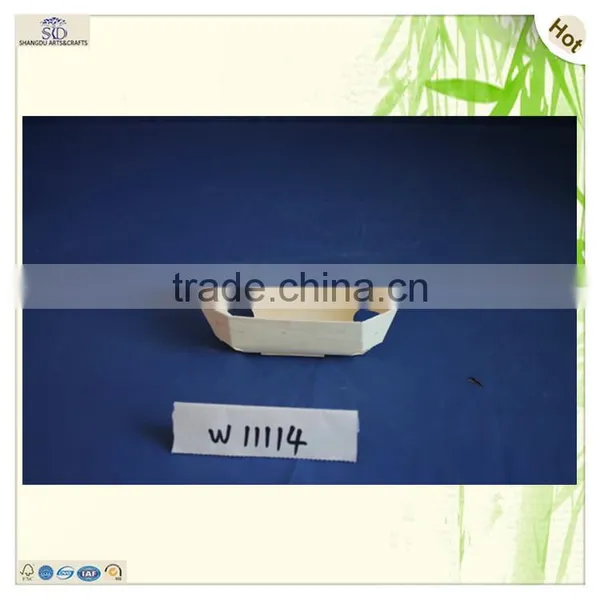 Japanese Style Disposable Boat Shape Wood Food Dinnerware photo-2