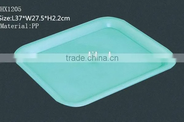 Rectangular Fast Food Tray Plastic Plate Food Grade photo-2
