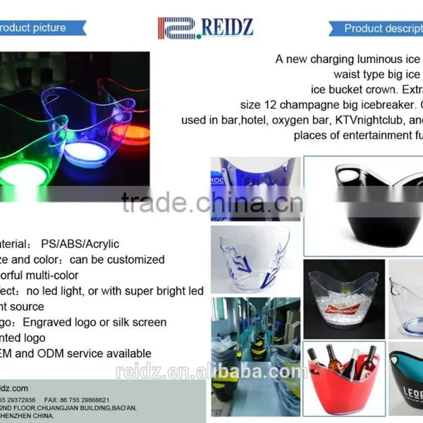 2016 Hot Sale Promotion Clear Ice Bucket Brewery photo-5