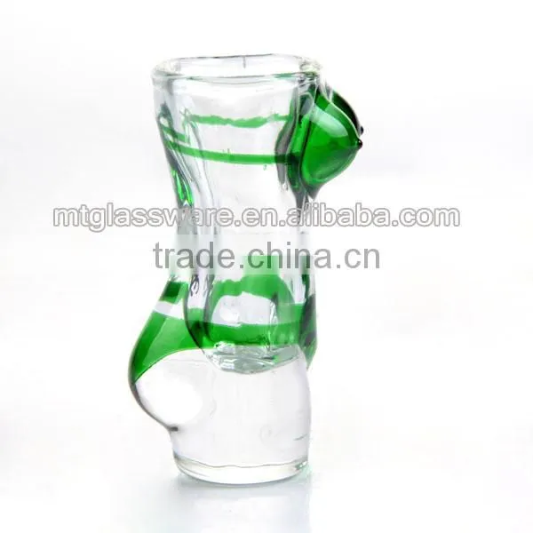 2oz Fancy Shot Glass With Bikini Special Tourist Souvenir Wine Glass photo-4