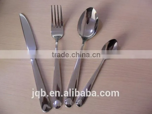 Wholesale Stainless Steel Dinnerware Set With Gold Plating photo-3