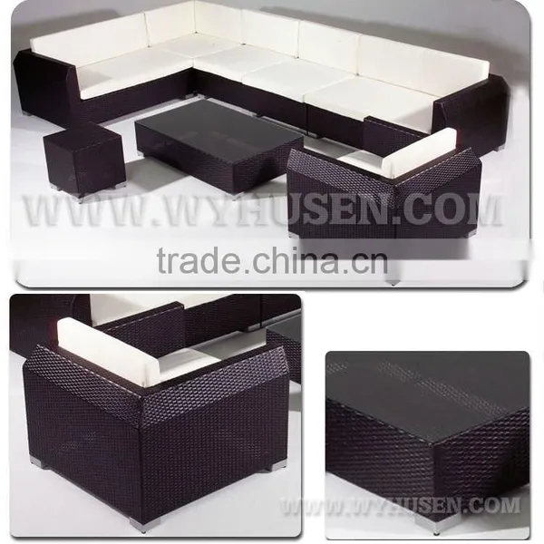 Sectional Rattan Garden Sofa Set photo-3