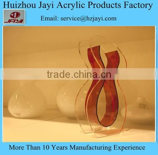 China Manufacturer Wholesale Acrylic Transparent Big Flower Vase photo-6