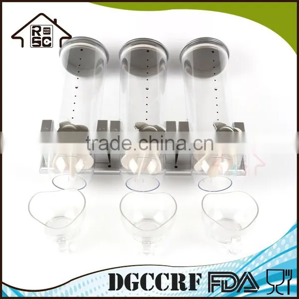 NBRSC Wall Mount Dry Food Dispenser Candy Cereal Dispenser Storage Container photo-4