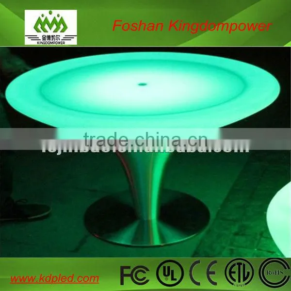 Modern Plasic LED Furniture Glowing Waterproof Bar Table photo-5