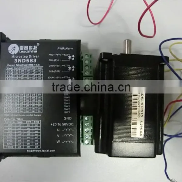 Leishine Steper Motor and Driver 573S15 and 3ND583 For Laser Engraving and Cuting photo-3