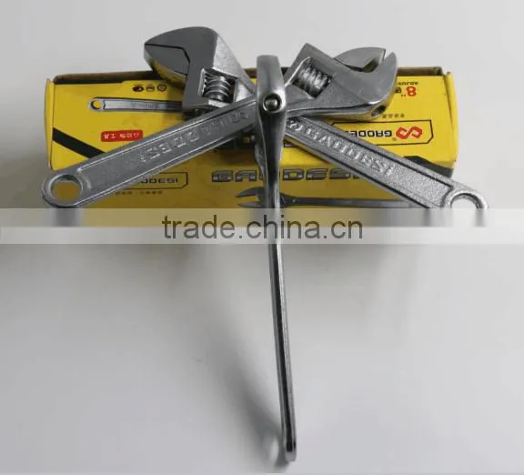 Polishing and Chrome Plated Adjustable Spanner Wrench photo-4