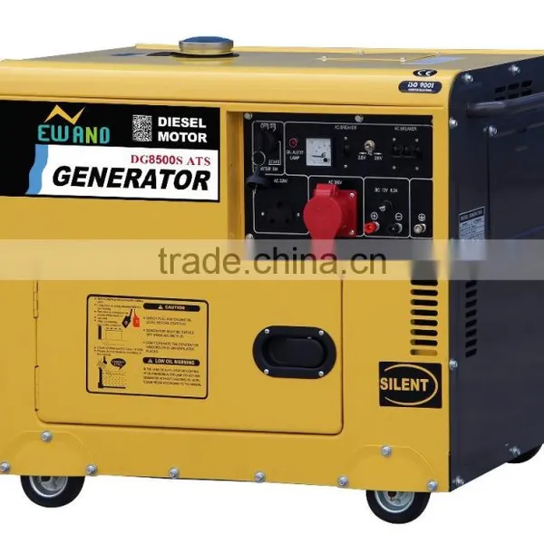 186FA Diesel Engine 5KW Air-cooled Electric Diesel Power Generator photo-2