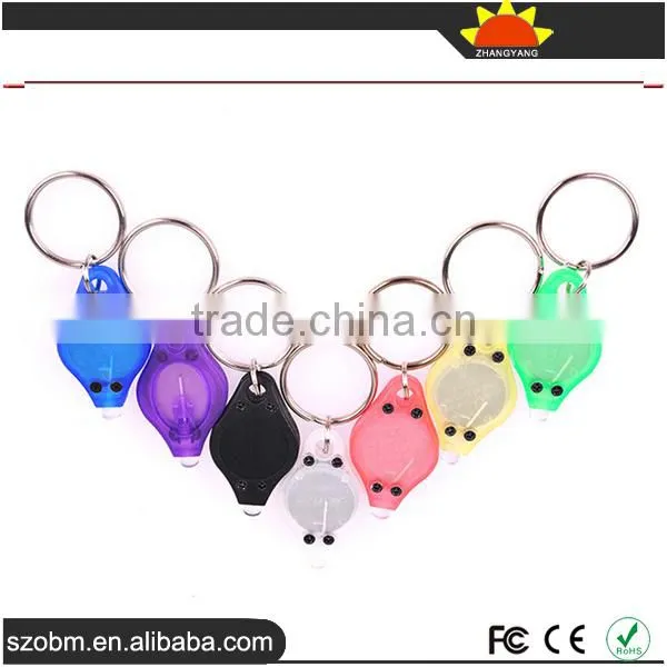 2016 Promotional Gift Keychain Flashlight,Money Detector Function 395~400nm UV Light LED Keychain Flashlight photo-6