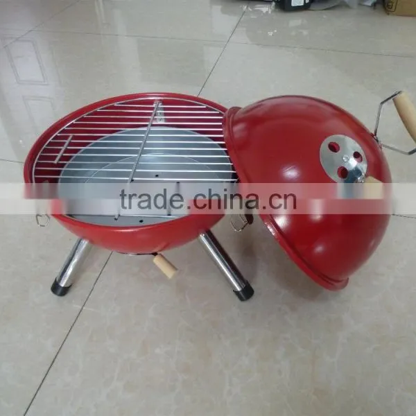Small Portable 12" Inch Kettle BBQ Grill photo-4