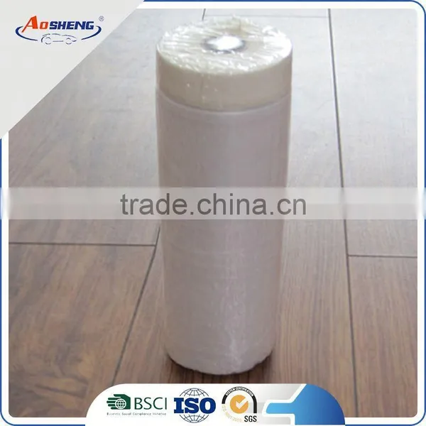 Taped Folded Hand Masking Film Covering photo-6