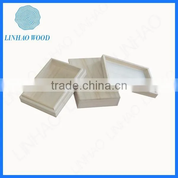 Factory Price Wooden Box in Natural Color photo-3